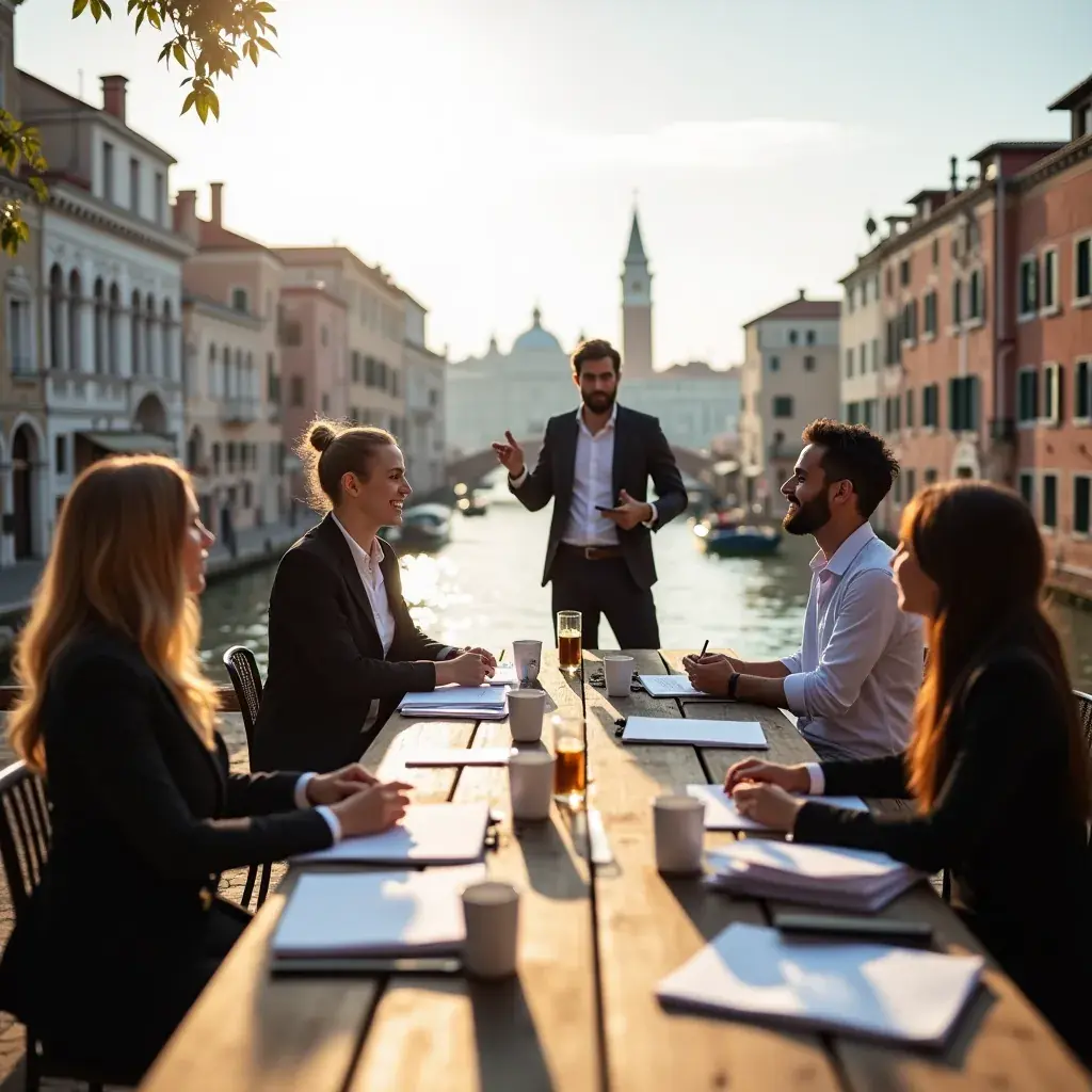 Rappresentazione visiva di obiettivi aziendali raggiunti